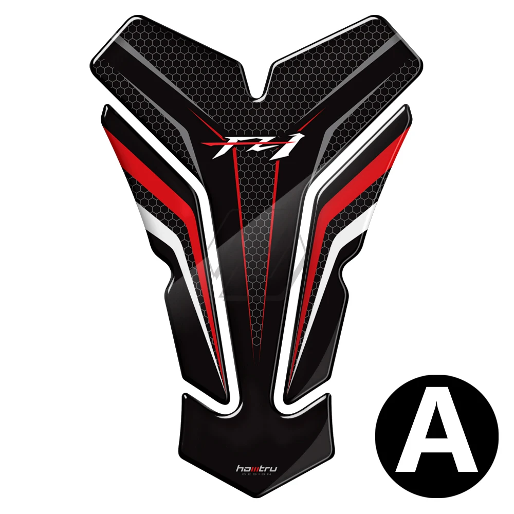 New 3d Motorcycle Tank Pad Protector Stickers Case For Yamaha Fz1