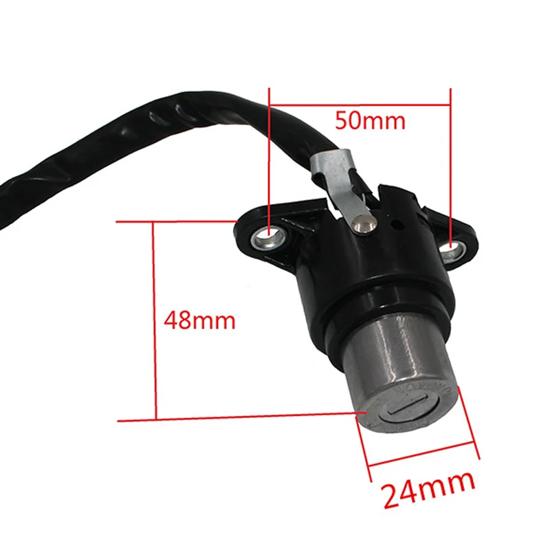 thumbnail image 1 of Llave de encendido de motocicleta, tapa del tanque de combustible, cerraduras de dirección para Honda Lifan Dayang CM125 CBT125 SDH125, juego de interruptores de arranque, 1 of 5