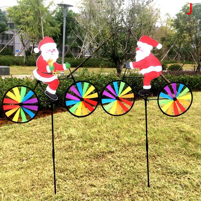 Nyúl Méh Tigris Kerékpár Diy Szélmalom Állati Szél Fonó Forgókert Kerti Gyep Dekoratív Eszközök Gyerekek Kültéri Játékok - Image 4