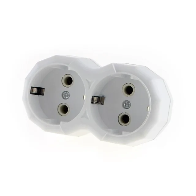 Socket-2 UNKAS Европейский Тип конверсионная вилка для детей от 1 до 4 способ ЕС Стандартный Мощность разъем адаптера 16A штепсели для путешествий AC 110~ 250V - Type: Socket-2