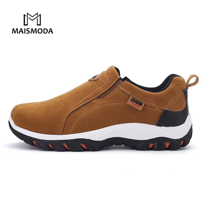 MAISMODA/Мужская прогулочная обувь удобные нескользящие кроссовки без шнуровки дышащие мужские трусы большого размера 39-48 YL627