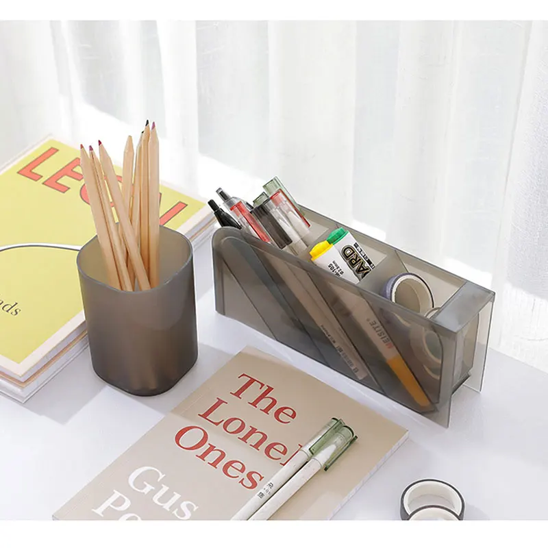Desk Organizer Pens Brush Holder Pencil Holder School Supplies Kawaii Stationery Office Makeup Organizer Cosmetics makeup organizer pen holder desk organizer pen and brush holder brush holder