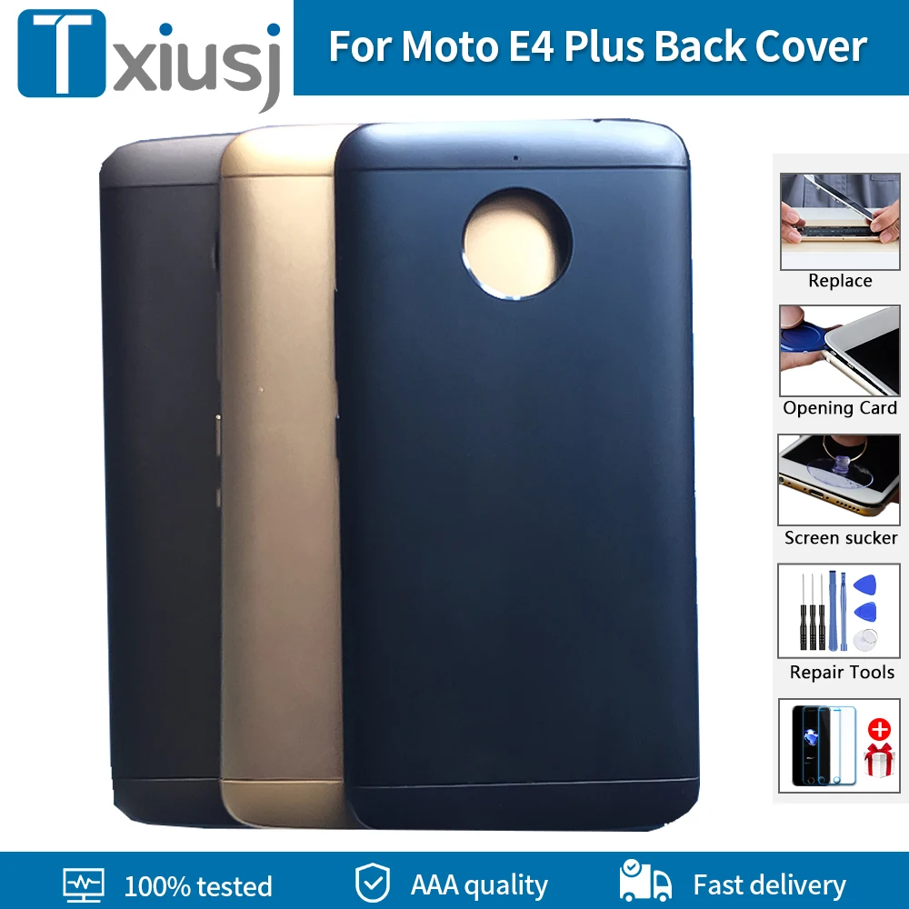 For Motorola Back Battery Cover Housing Moto E Plus XT1770 XT1773 XT1771 XT1772 Rear | Мобильные телефоны и аксессуары
