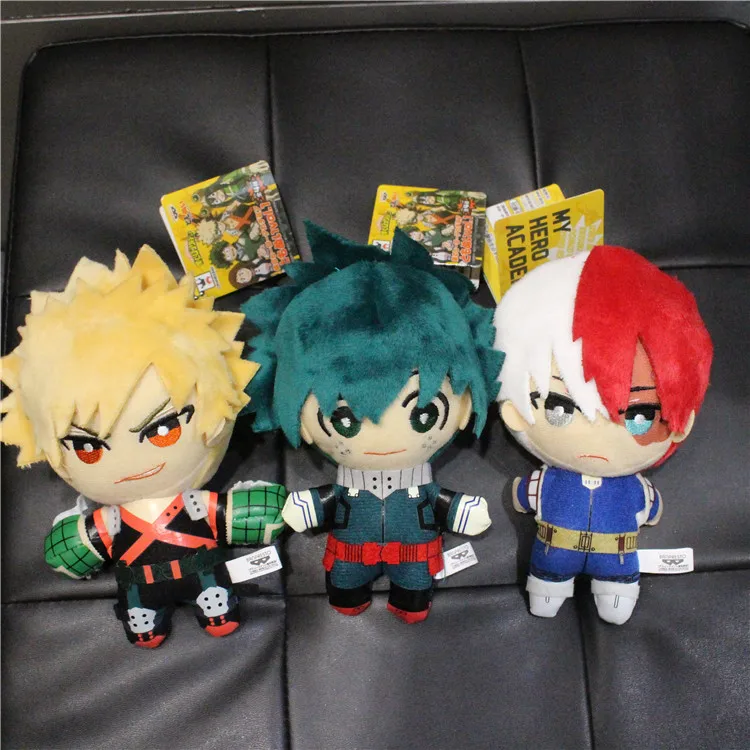 My Hero academic Boku no hero Todoroki Shouto Katsuki Bakugo Midoriya Izuku плюшевая анимэ кукла игрушка в