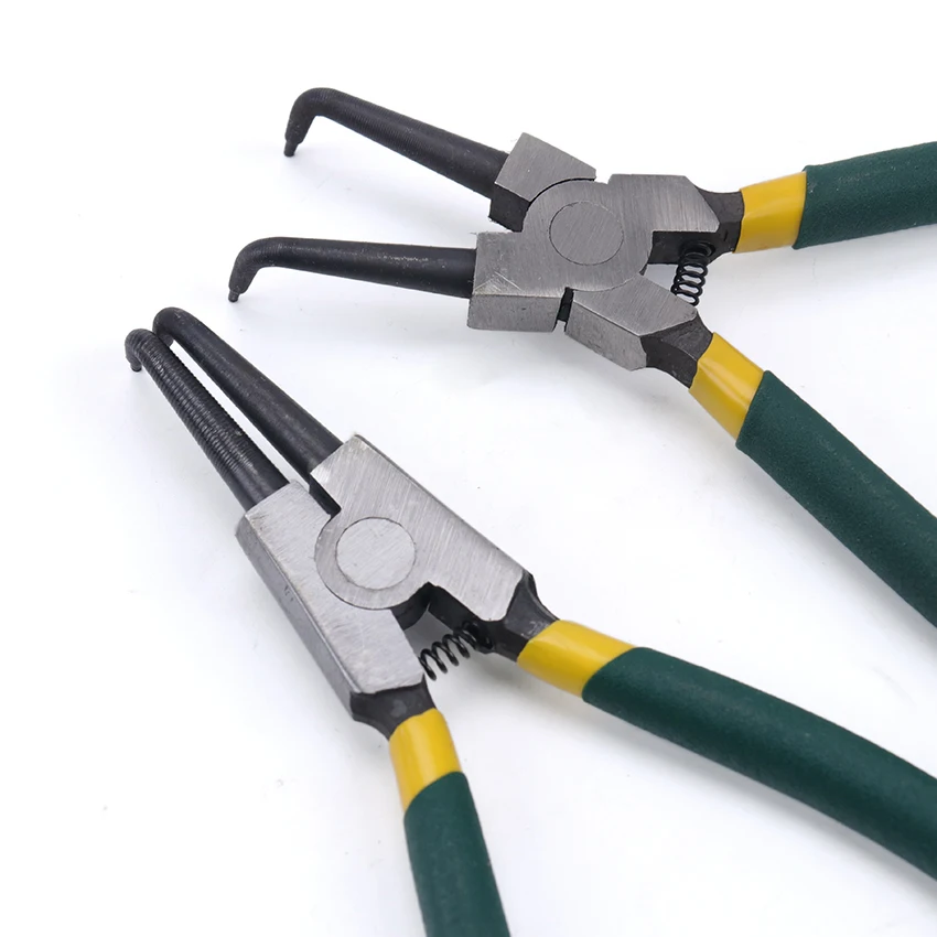 External Bent Pliers, Alicates Circlip, Snap Ring Plier, Circlip Pliers