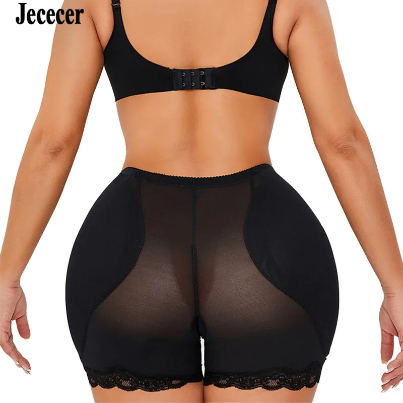 Butt Lifter Padded Panties Push Up Fake Buttocks Shapewear Low Waist Slim Belly Large Hip Body Shaper Booty Butt Enhancer