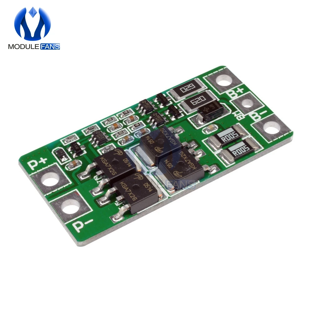 2S 10A 8 4 V 7 18650 литий железо фосфатная плата BMS PCM PCB Li Ion Lipo 2 Cell Pack Module|Интегральные