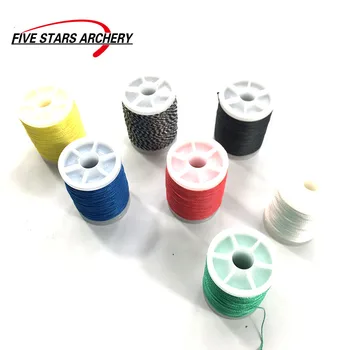 

7 colour Hot selling Profession Bow string Serving thread 120m/Roll 0.02" Thickness for Various Bow string Archery