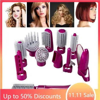 

10 in 1 Multifunctional Hair Dryer Hot Air Comb Hair Dryer Brush Professional Hair Straightener Hair Curler