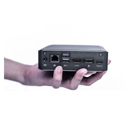 10TH вентилятор мини ПК Windows10 Intel i7 10510U I5 10210U 2 * DDR4 M.2 Nuc ультра компактный Barebone Мини