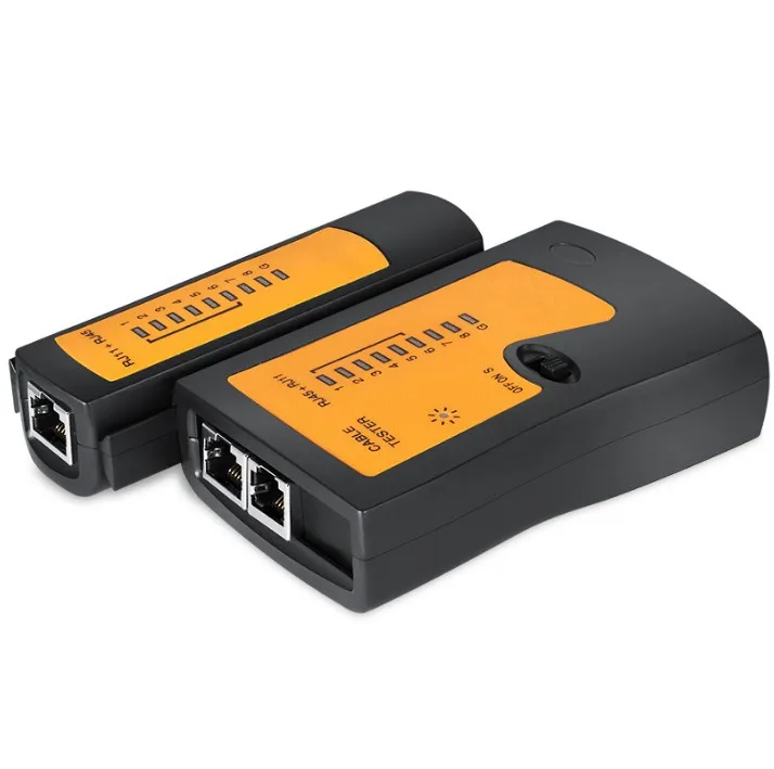 Портативный тестер сетевого кабеля USB LAN/Тестер телефонного кабеля RJ11 RJ12 RJ45 Cat5 тестер сетевого кабеля