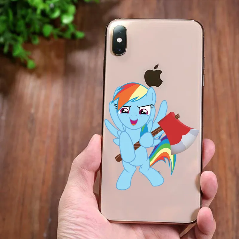 Прозрачный мягкий чехол для телефона Magic My Little Pony из ТПУ для iPhone 11 11Pro MAX 8 7 6 6S Plus X XS MAX 5 5S SE XR 10 - Цвет: TPU