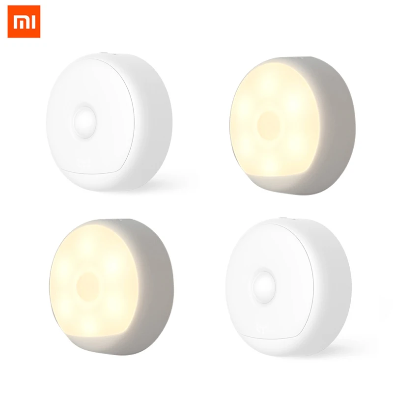 Mijia Yeelight умный светодиодный инфракрасный датчик движения тела USB Перезаряжаемый ночник магнитная лампа умный пульт дистанционного управления