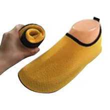 

New Design Fold Portable Summer Swimming Shoe Mesh Sandals For Women Couples Sapato Feminino Wade Shoes Beach Breathable