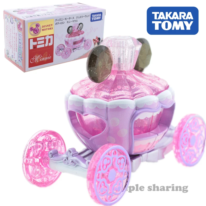 Tomica disney моторы ювелирные изделия аксессуары способ Lulu багажник Микки и Минни Маус Мышь автомобильные двигатели автомобиля Diecast металлические модельные игрушки серии - Цвет: 134350