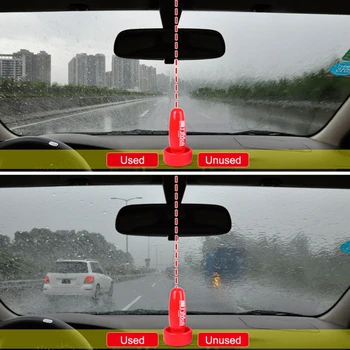 

Hot Automotive Glass Rainproof Flooding Car Care Long-Lasting Front Windshield Crystallized Film Dewatering Car Polish Cleaner
