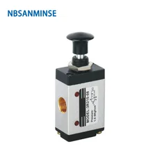 NBSANMINSE 3R / 4R Two Position Five Way Hand Draw Valve Pull Valve G 1/8 1/4 3/8 1/2 Control Manual Valve Pneumatic Parts NBSANMINSE 3R / 4R Two Position Five Way Hand Draw Valve Pull Valve G 1/8 1/4 3/8 1/2 Control Manual Valve Pneumatic Parts