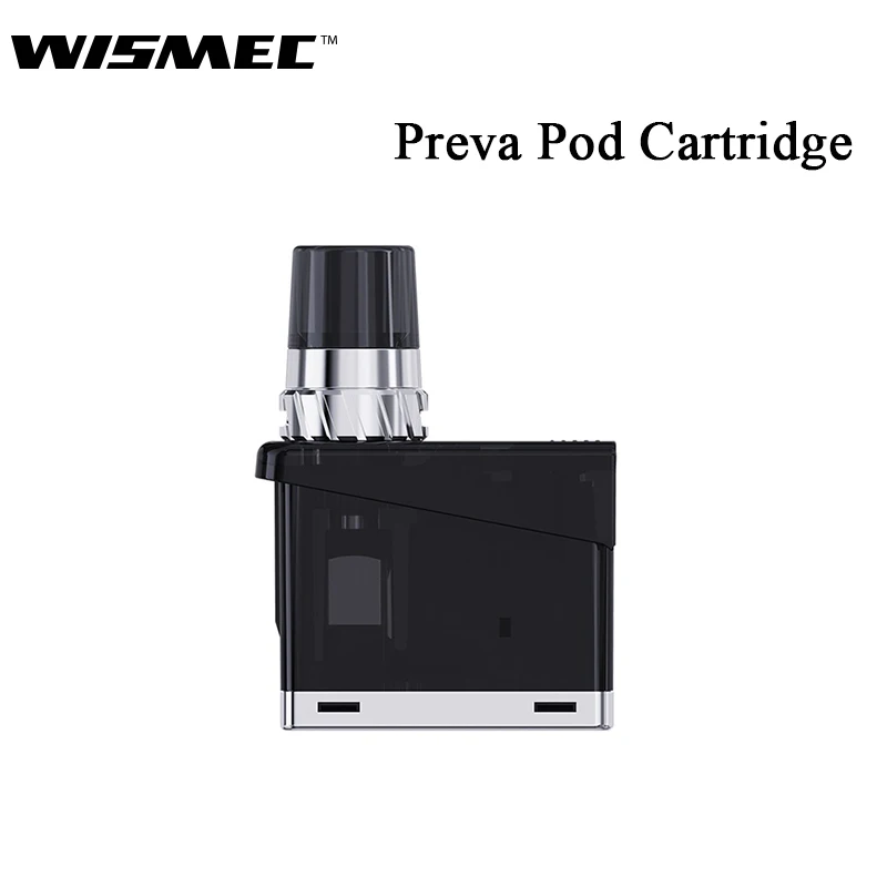 Original Wismec Preva Replacement Pod Cartridge 3ml fit SS316 Dual 0.25ohm Coil for Kit Version/ DNA | Электроника
