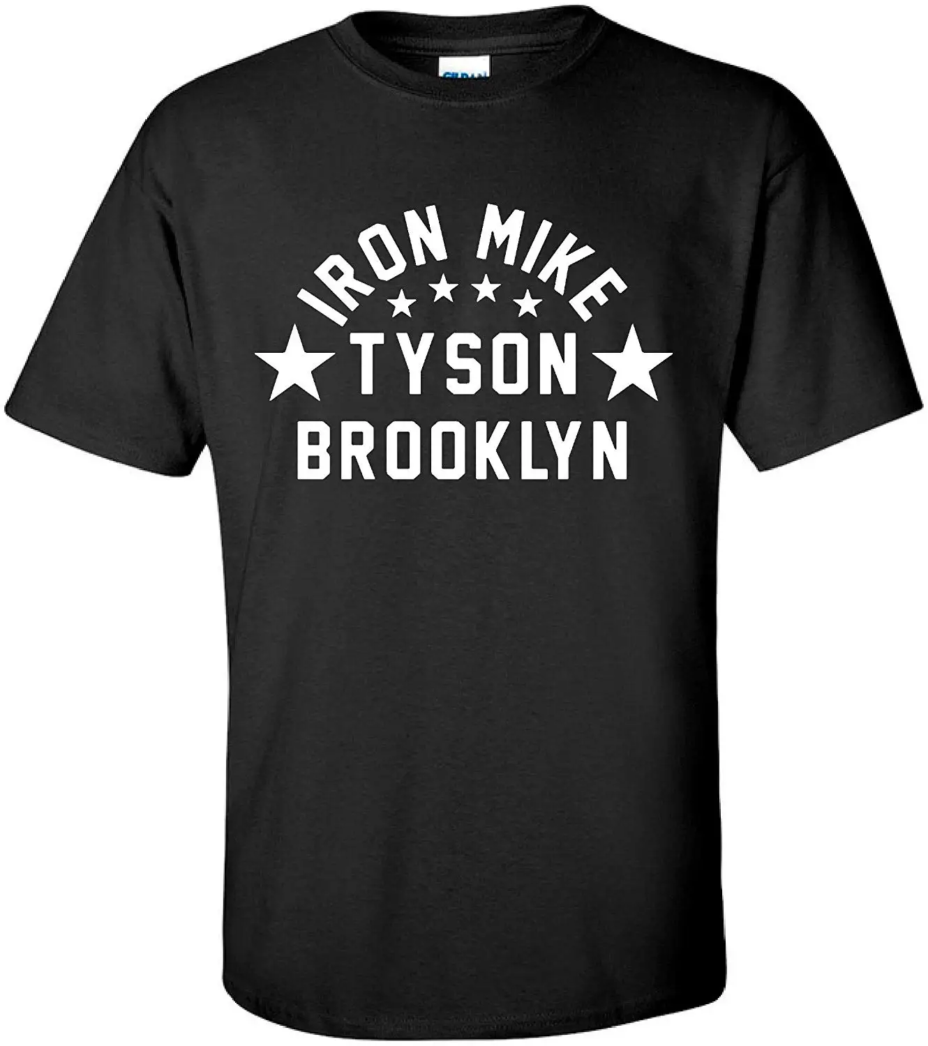 Черная футболка Tyson Iron Mike Brooklyn Boxing Gym |