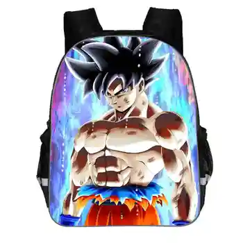 

Cartoon Anime Dragon Ball Z Backpack Set for Boys Cool Kids Saiyan Sun Goku Vegeta Bagpack Children School Bookbag