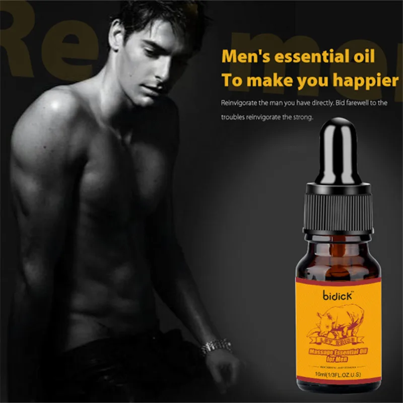 BIDICK Penis Enlargement Massage Essential Oil for Man Time Delay Lasting Erection Effective Grow Bigger 10ML | Красота и здоровье