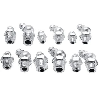 

Newest 130 Pcs Hydraulics Grease Nipples Fitting Metric Imperial BSP UNF M6 M8 M10 45 Degrees