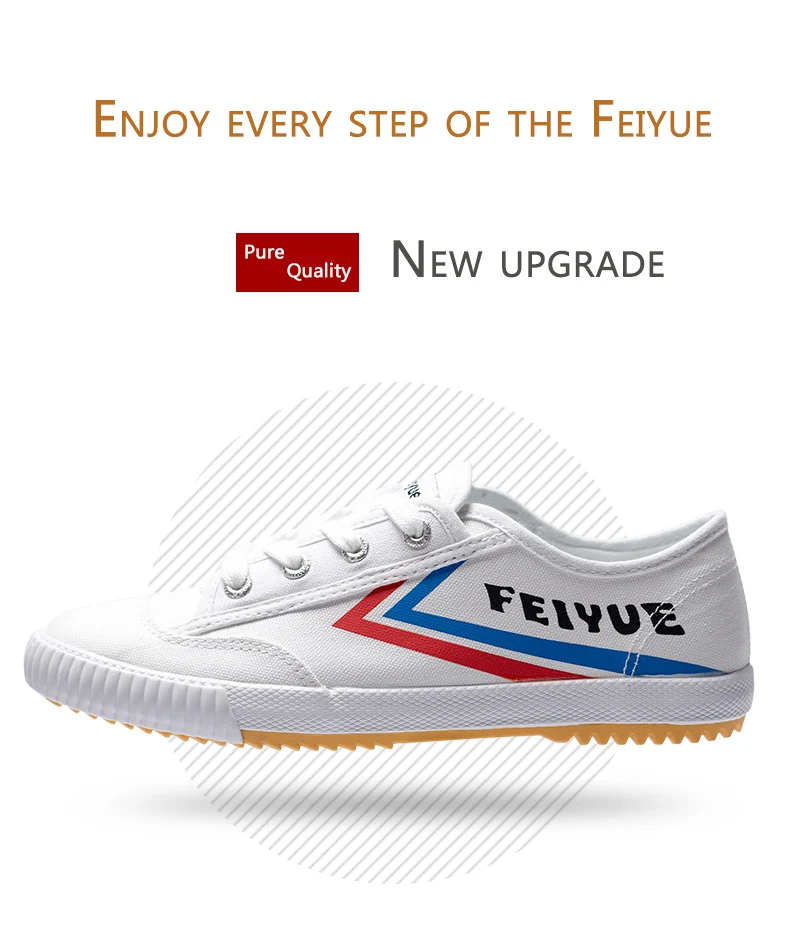 Feiyue/331 г. Парусиновая обувь Shaolin Kungfu оригинальная Мужская и женская обувь вулканизированные кеды Повседневная дышащая трендовая нескользящая обувь