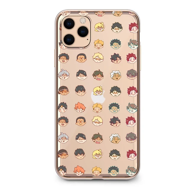 Giorno Haikyuu Wiki Manga Case for iPhone Silicone Cubre Anime