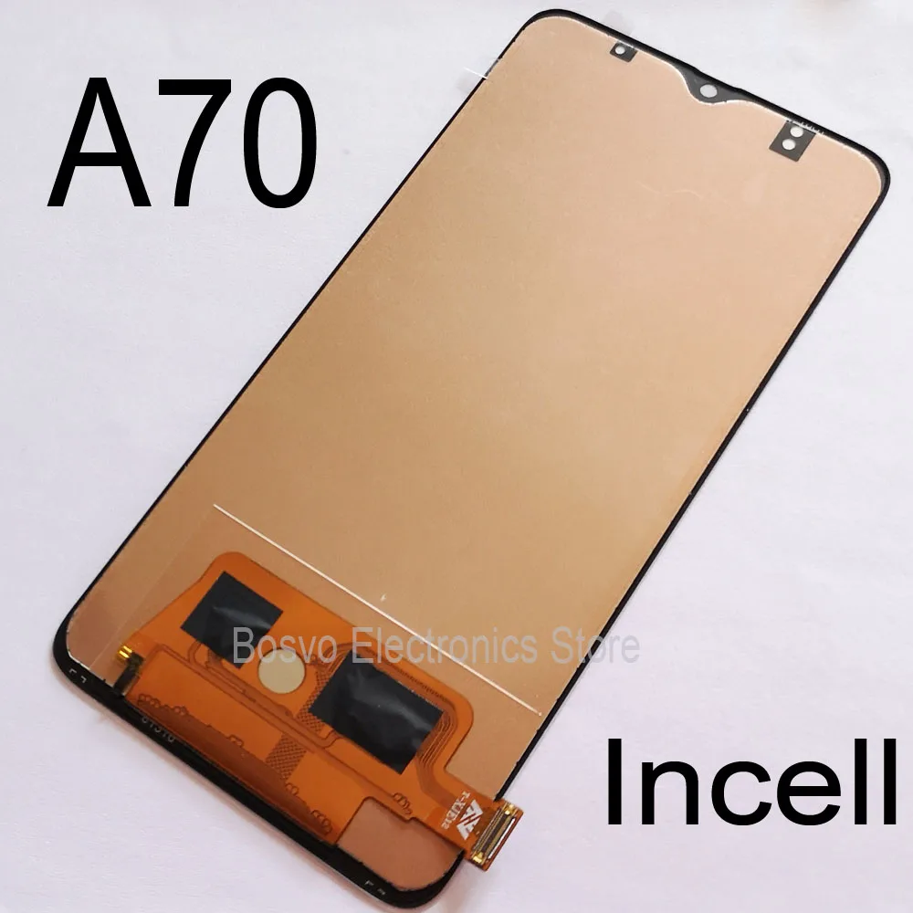 for Samsung A70 LCD screen display A705 A705F A705W A705FN/DS with touch with frame assembly Replacement repair parts