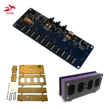 

zirrfa Electronic DIY kit in12 Nixie Tube digital LED clock gift circuit board PCBA with Acrylic , No tubes