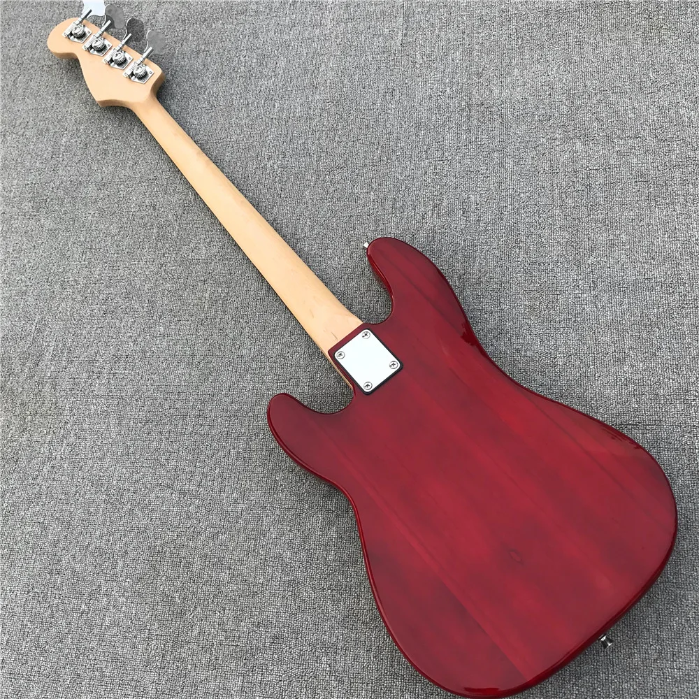 Free shipping P electric bass color can be customized, factory store