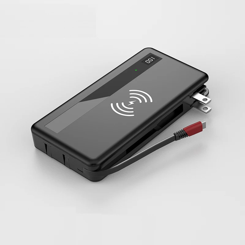 Wireless Power Bank 20000mAh PD QC 3.0 Fast Charging Powerbank 10000mAh Portable External Battery Charger for iPhone Samsung MI | Мобильные