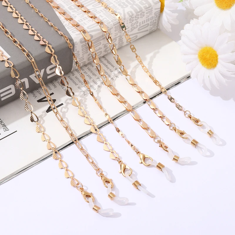 Sunglasses Chains For Women Gold Silver Color Various Shapes Basic Metal Fashion Accessories Wholesale 50 H3fb7abf84d5d48768b8feeac99bacfa0E