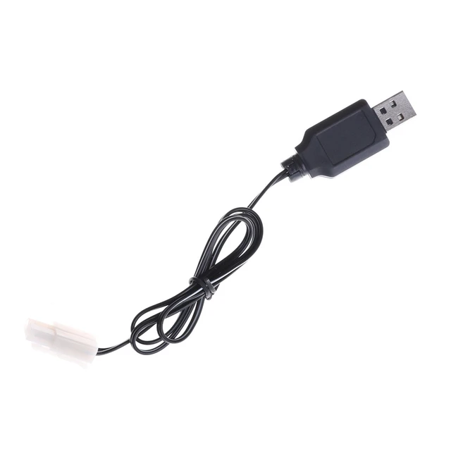 Câble adaptateur chargeur USB noir pour Sky Viper Drone hélicoptère chargeur  universel pour voiture RC DC 6V 7.2V 8.4V 9.6V