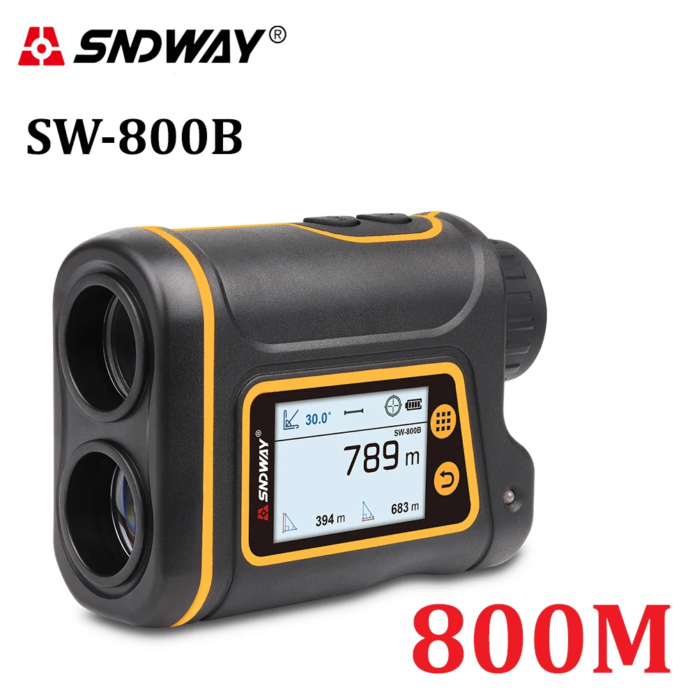

SNDWAY Telescope Laser Range Finder Digital Golf Distance Meter Monocular Hunting Range Finder Distance Measure Roulette