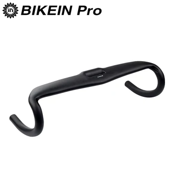 

BIKEIN Lite Ultralight Full UD Carbon Road Bike S5 Handlebar 400/420/440mm Cycling Road Bicycle Parts Bent Bar Matte Black 280g