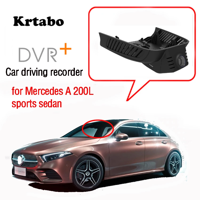 Автомобильный видеорегистратор Wifi камера для Mercedes A 200L спортивный седан (2018 Z177