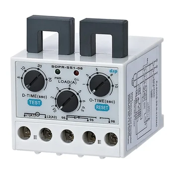 

Un:180-460VAC Electronic Overload Relay Motor Protector Thermal Overload Relay SOPR-SS1