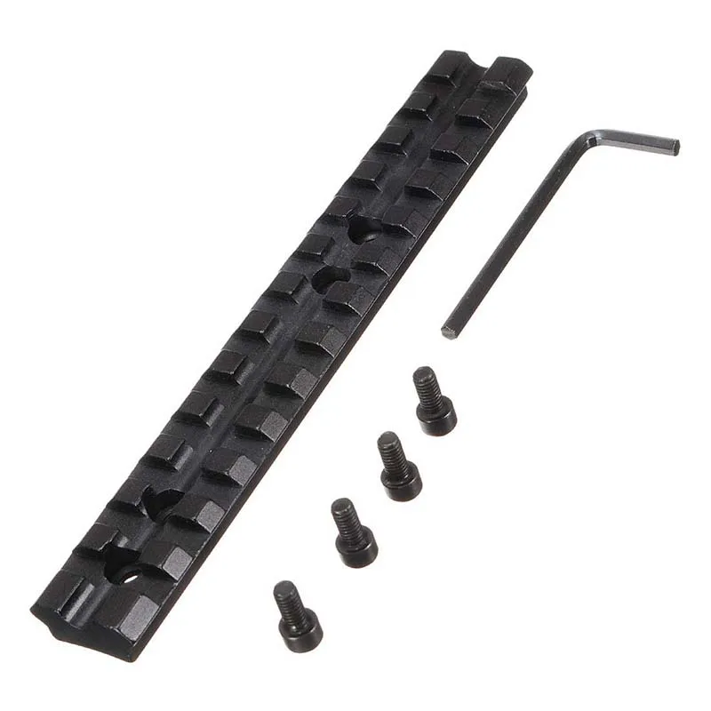 14cm scope mount Picatinny / Weaver Rail Rail scope Mount 13 Slots Black