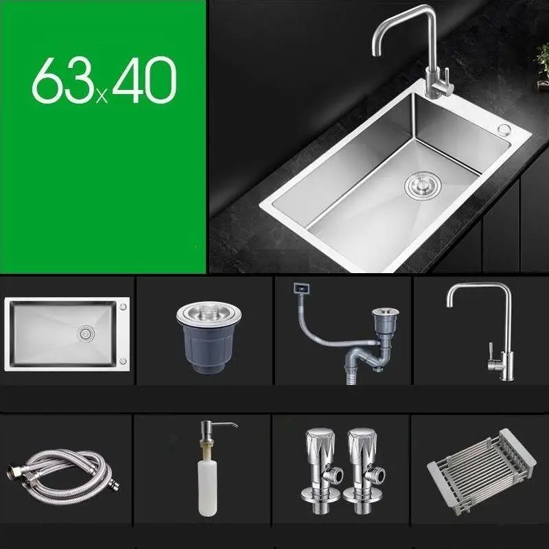 Lavandino Cucina Zlewozmywak Acero Inoxidable Lava Manos Evier кухня Fregadero De Cocina Lavabo Cuba Pia Cozinha кухонная раковина - Цвет: MODEL L