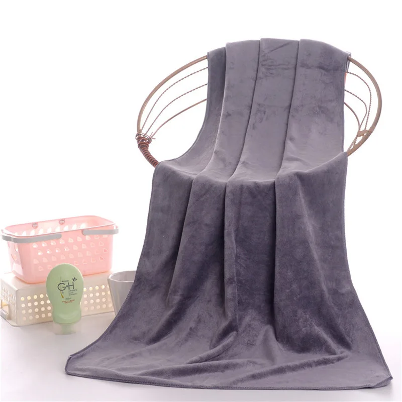 100*200cm Microfiber Towel Bath towel Absorbent Quick-drying Hair for Swimming Fitness Sports Beauty Salon | Дом и сад