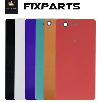 

New Rear Door Battery Back Housing Glass Replacement Cover Case For Sony Xperia Z1 Z2 Z3 Z3 Compact Mini With Logo Z3 Compact