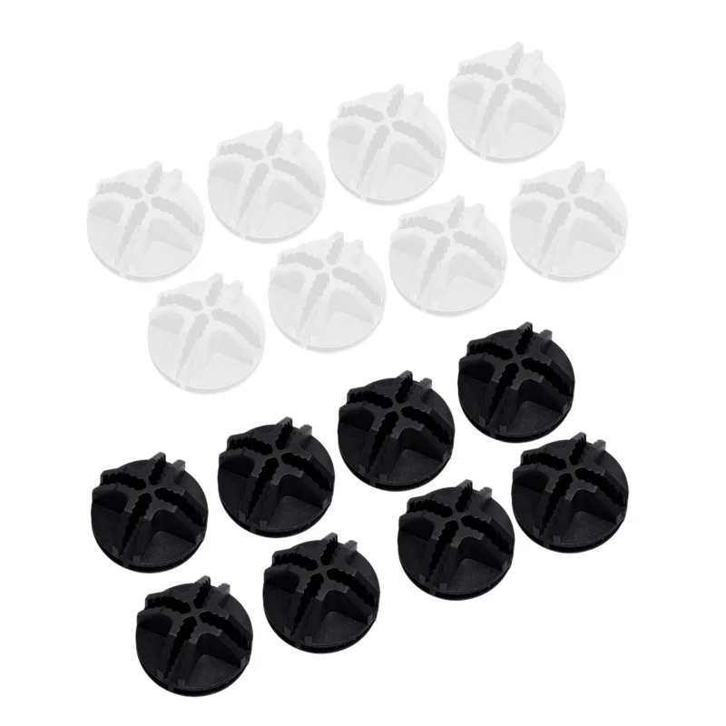 Wire Square Plastic Connectors For Modular Organizer Closet And Wire Grid Square Storage Shelving Unit plastic connectors Set Of 8