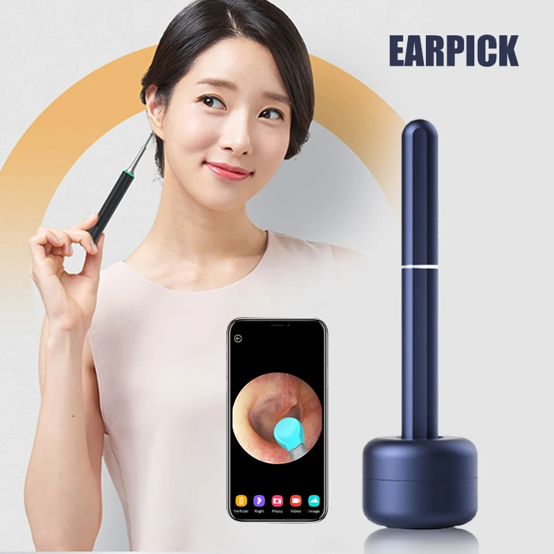 Ear Wax Removal Endoscope Wireless Smart Ear Wax Pick Cleaning Tool