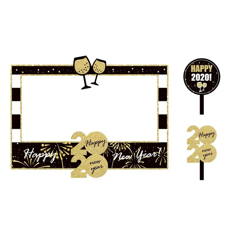 

2020 New Year Party Photo Props Funny Photo Frame Taking Photography Props