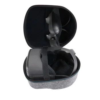 

VR Gaming Headset Dustpfoof Potable EVA Hard Shell Carrying Bag Storage Box Cover Zipper Controllers Protective For Oculus Quest