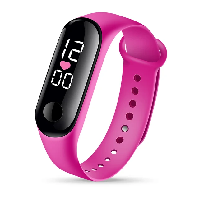 Pulsera deportiva inteligente para mujer, relojes electrónicos digitales para mujer, reloj de pulsera para niña Hodinky|Relojes de niños| - AliExpress