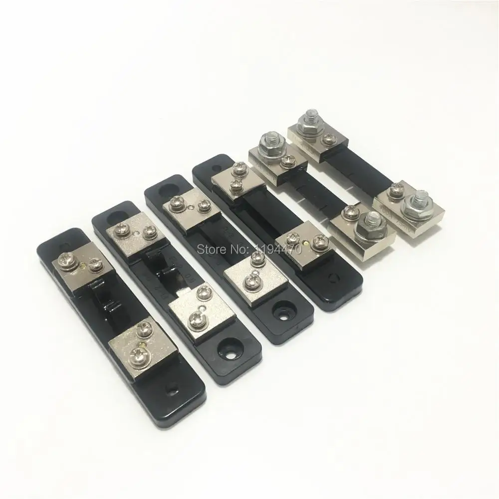 20A DC 75mV Current Shunt Resistor for Amp Ammeter Analog Panel Meter Parts