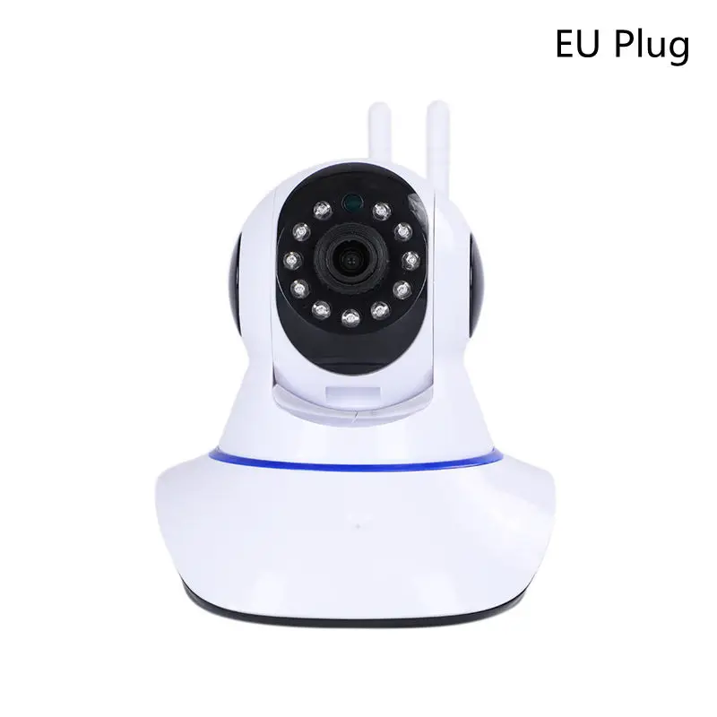 Oeak, 1080 P, беспроводная ip-камера, ИК, ночное видение, детский монитор, купол, для помещений, 2-Way, аудио, видео, CCTV, Wifi, монитор для видеонаблюдения - Цвет: EU Plug