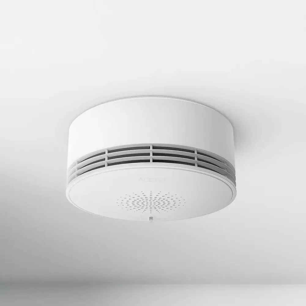 Xiaomi Mijia Aqara NB-IoT датчик дыма приложение безопасности удаленный сигнал тревоги звук и светильник напоминание в режиме реального времени монитор работа с Mihome APP